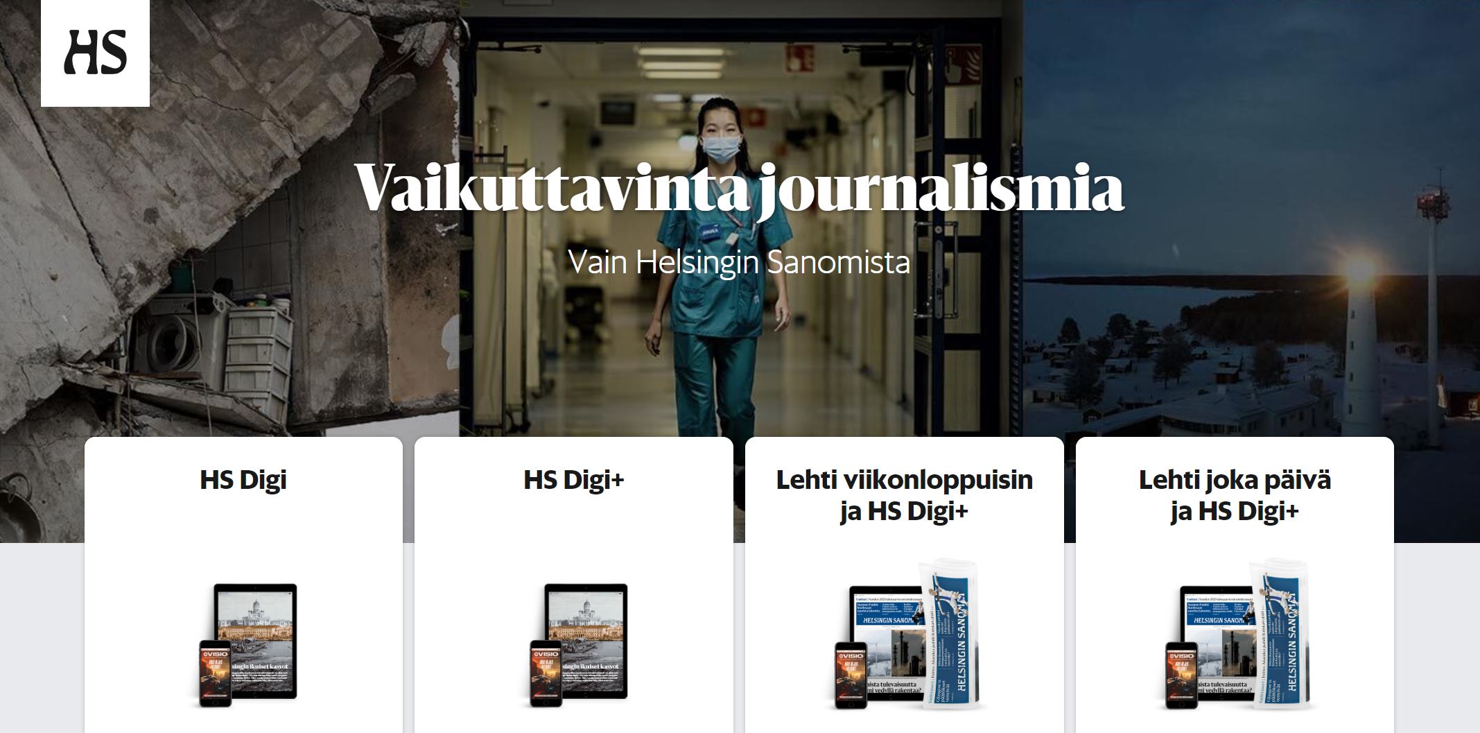 Tilaa Helsingin Sanomat HS fi